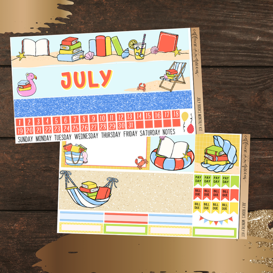 July Books | Bookish Monthly Kit