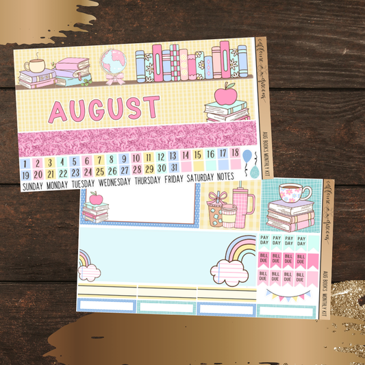 August Books | Bookish Monthly Kit