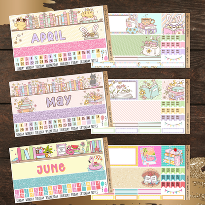 Year of BOOKS Monthlies Bundle | Vertical Monthly