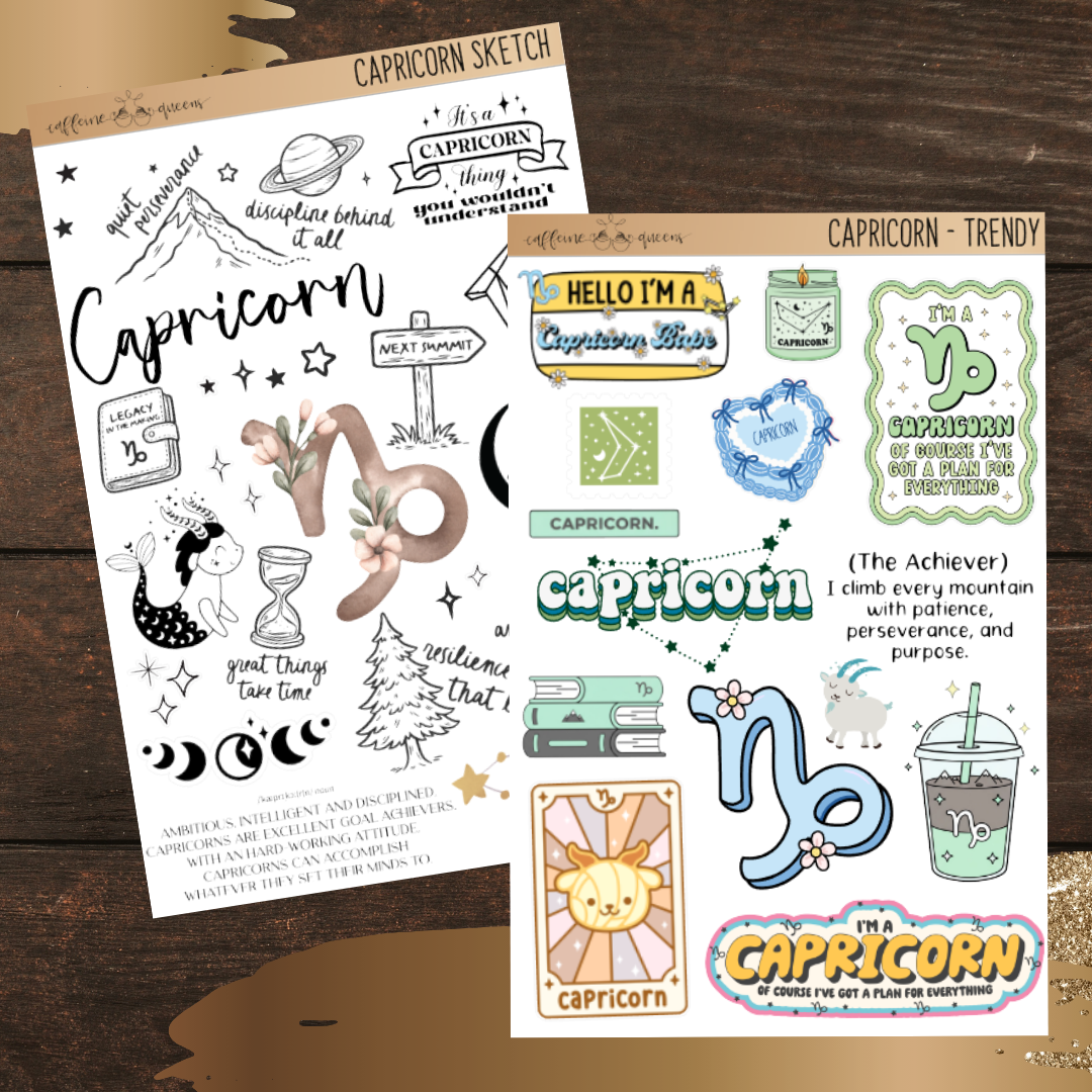 Capricorn | Journal Deco