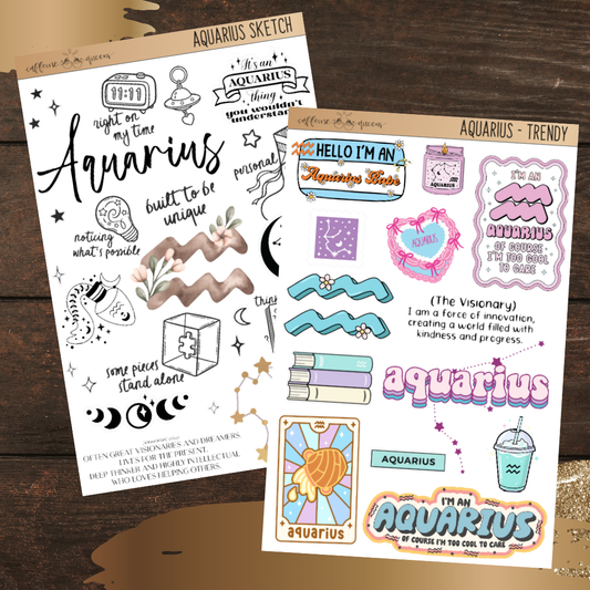 Aquarius | Journal Deco