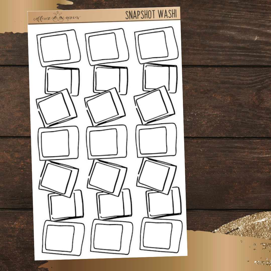 Snapshot Washi | Journal Deco