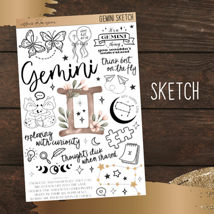 Gemini | Journal Deco