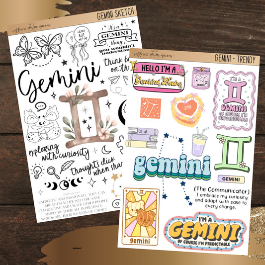 Gemini | Journal Deco