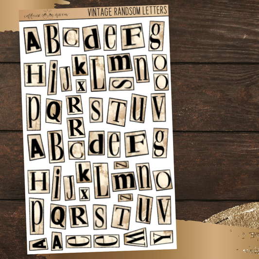 Vintage Ransom Alpha | Journal Deco