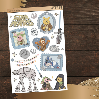 Jedi Pooh | Journal Deco