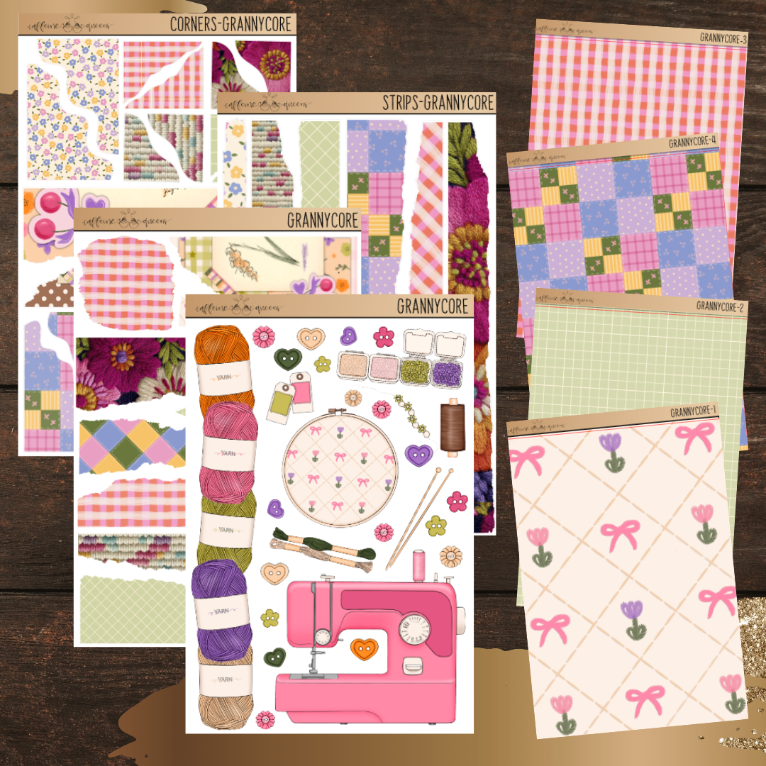 Grannycore | Journal Deco Bundle