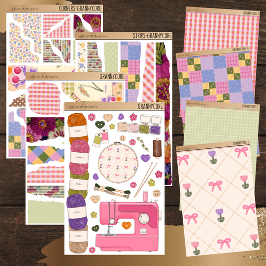 Grannycore | Journal Deco Bundle
