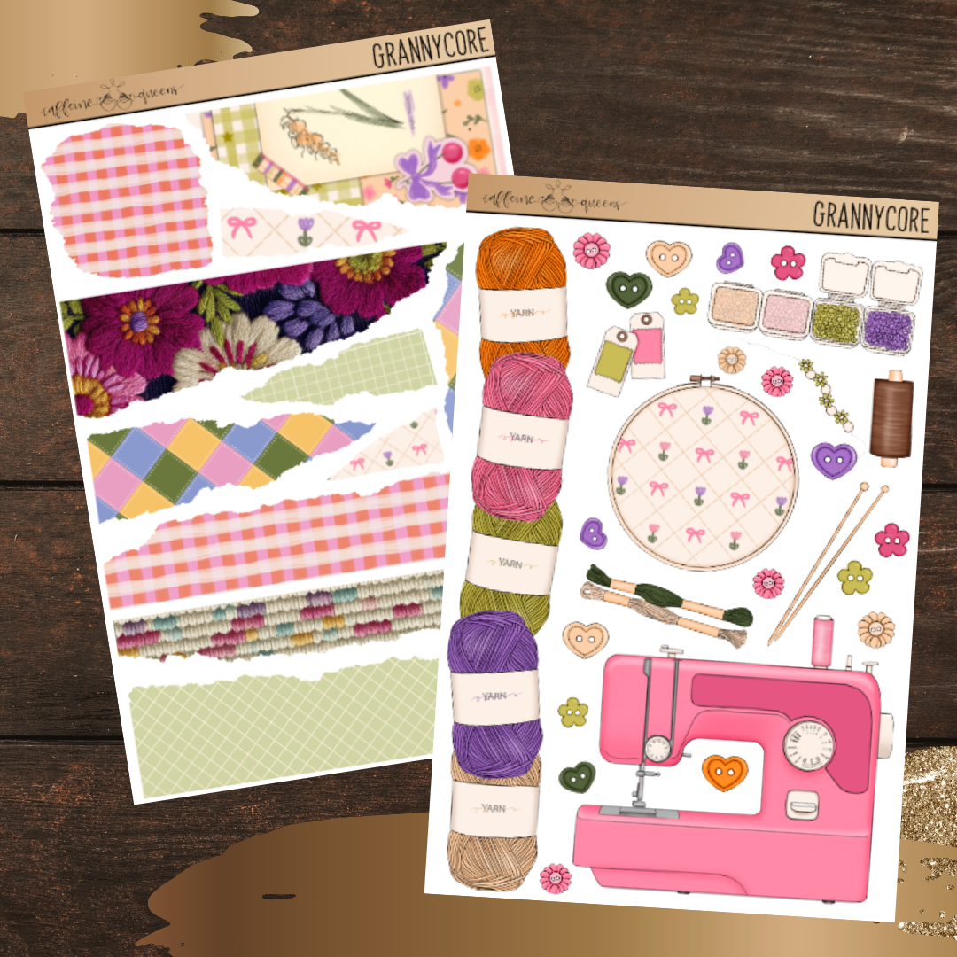 Grannycore | Journal Deco Bundle
