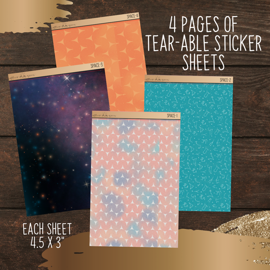 Space | Journal Deco Sheets