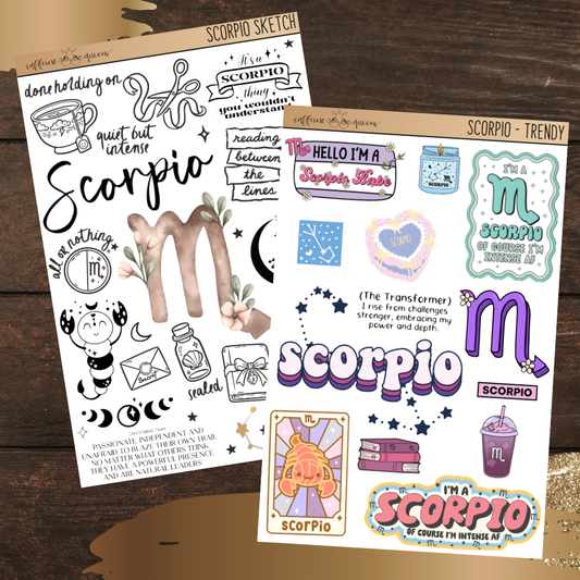Scorpio | Journal Deco