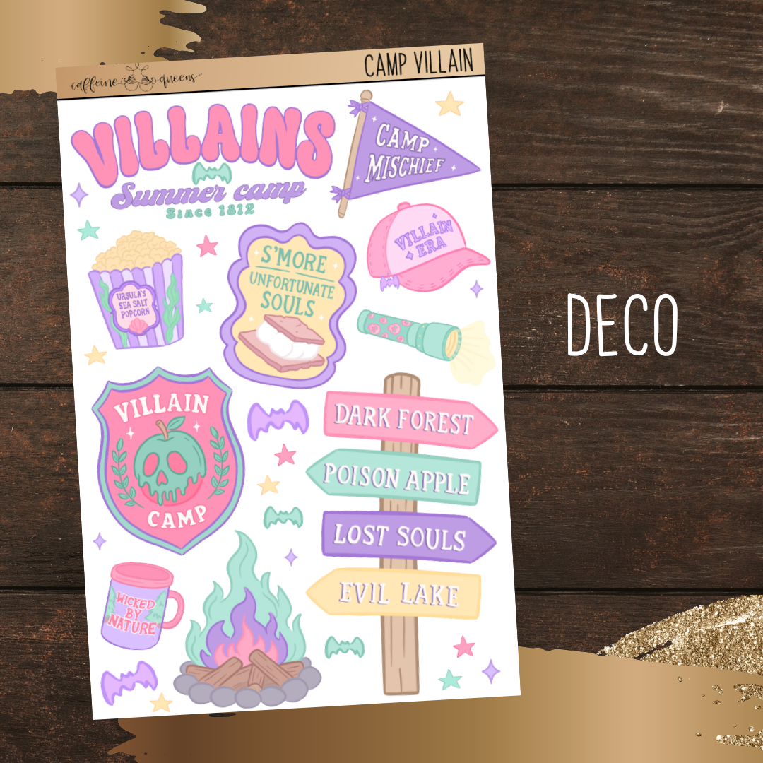 Camp Villain | Journal Deco
