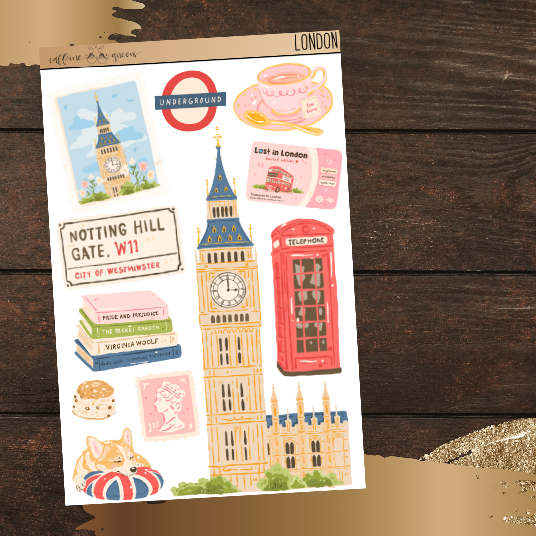 Cities Watercolor Series | Journal Deco