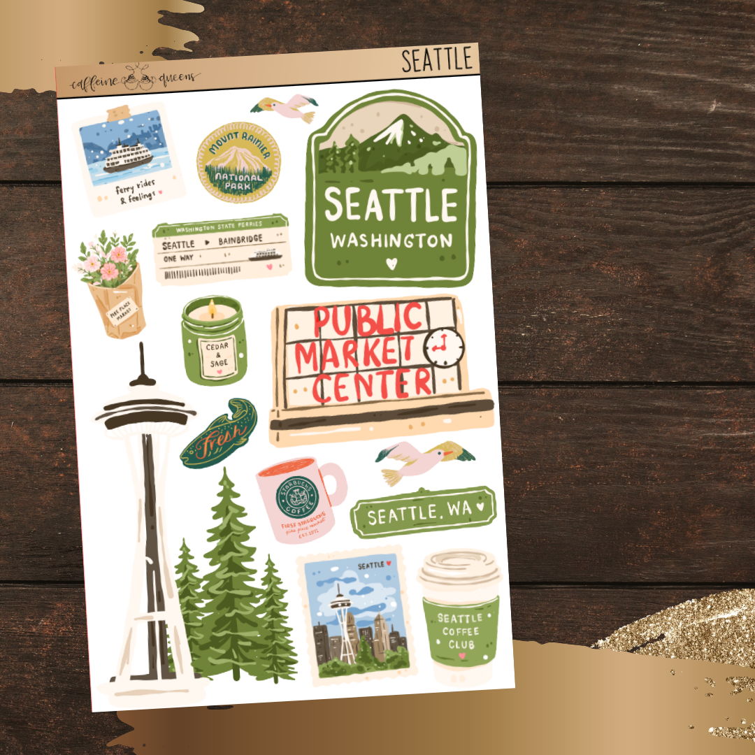 Cities Watercolor Series | Journal Deco