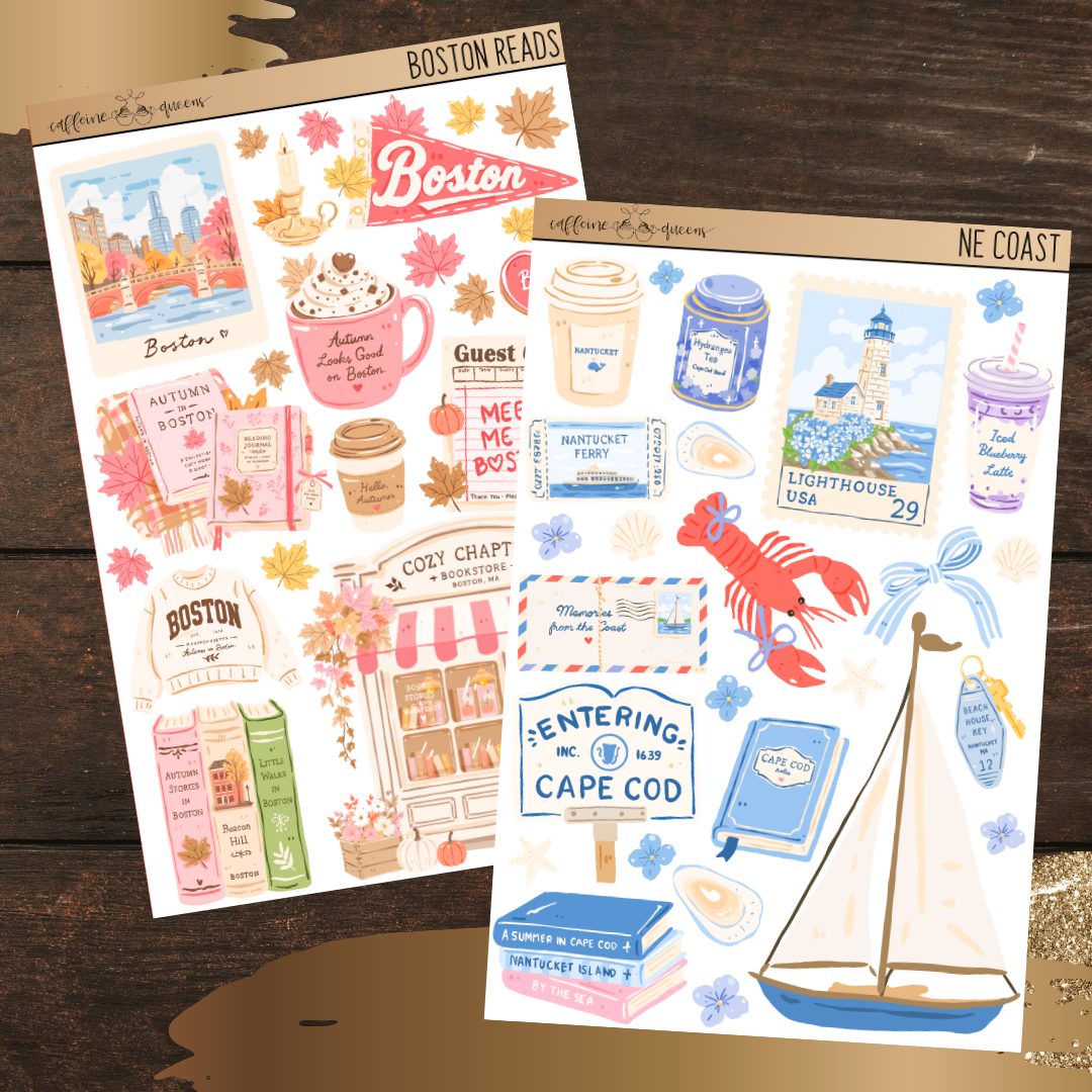 New England Watercolor | Journal Deco