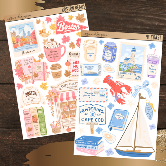 New England Watercolor | Journal Deco