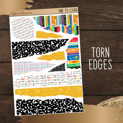 Time to Learn | Journal Deco
