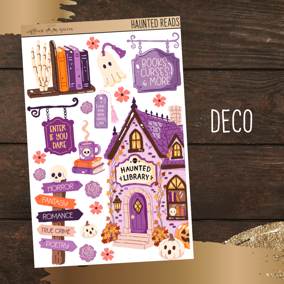 Haunted Reads | Journal Deco