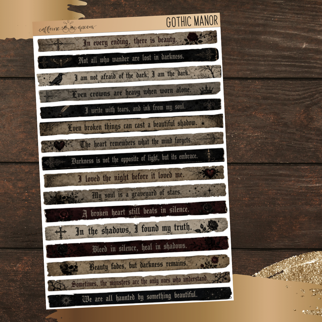 Gothic Manor | Journal Deco