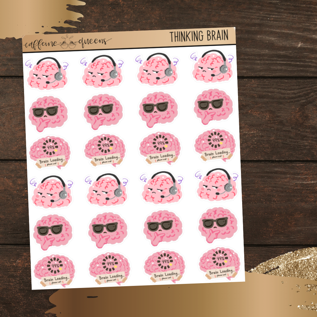 Thinking Brain | Quarter Sheet