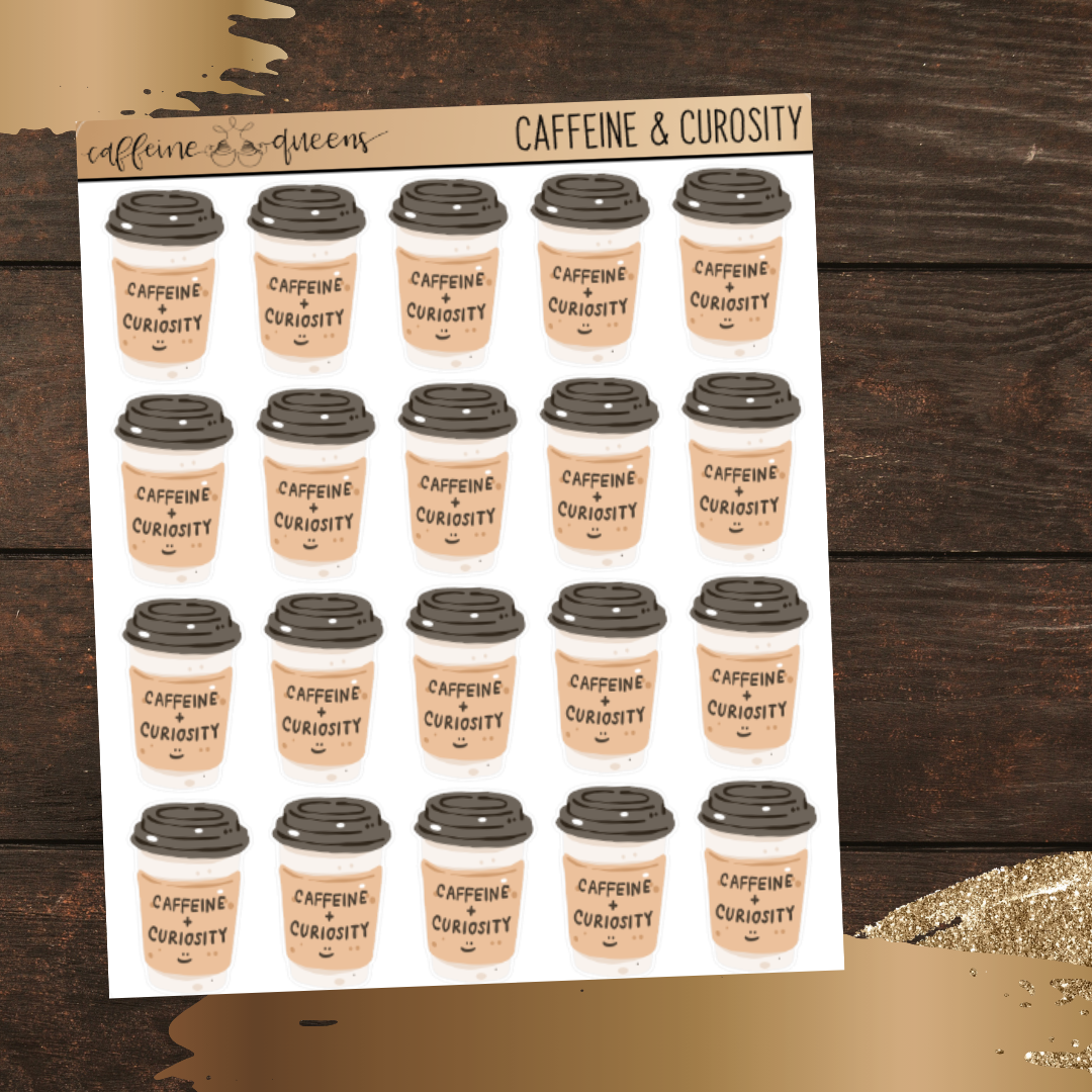 Caffeine & Curiosity | Quarter Sheet