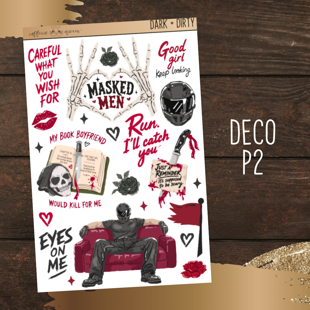 Dark + Dirty | Journal Deco