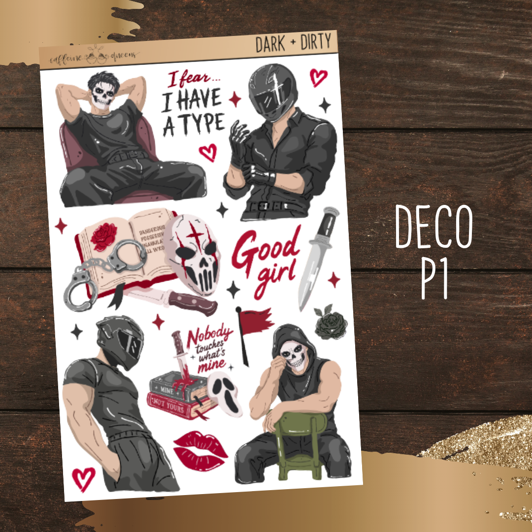 Dark + Dirty | Journal Deco