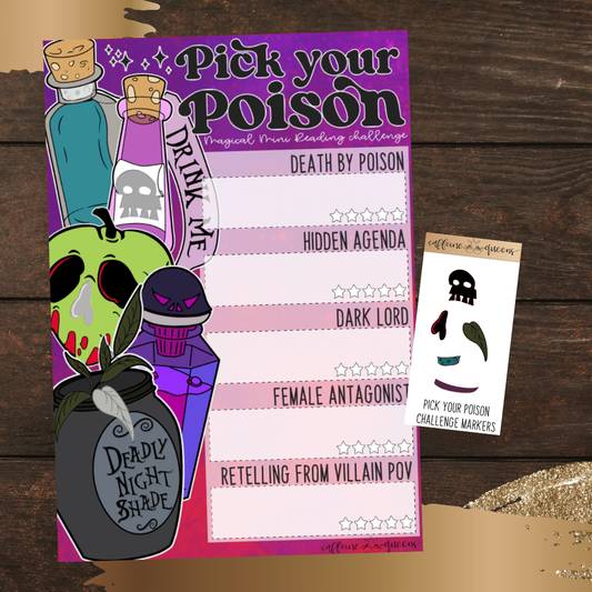 Pick Your Poison | Book Challenge