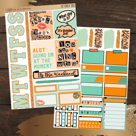 It's October 3rd | Mini Kit