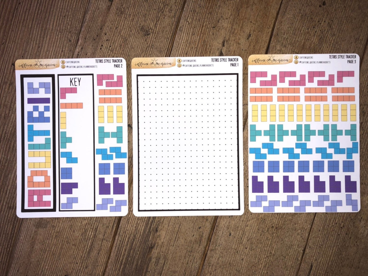 Adultris / Tetris-Style Habit Tracker