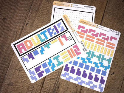 Adultris / Tetris-Style Habit Tracker