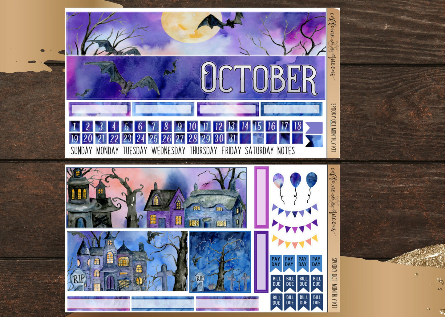 Haunt Month | Vertical Monthly