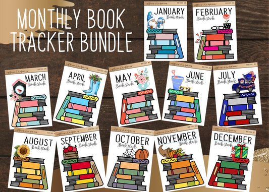 Monthly Themed Bookstack Bundle