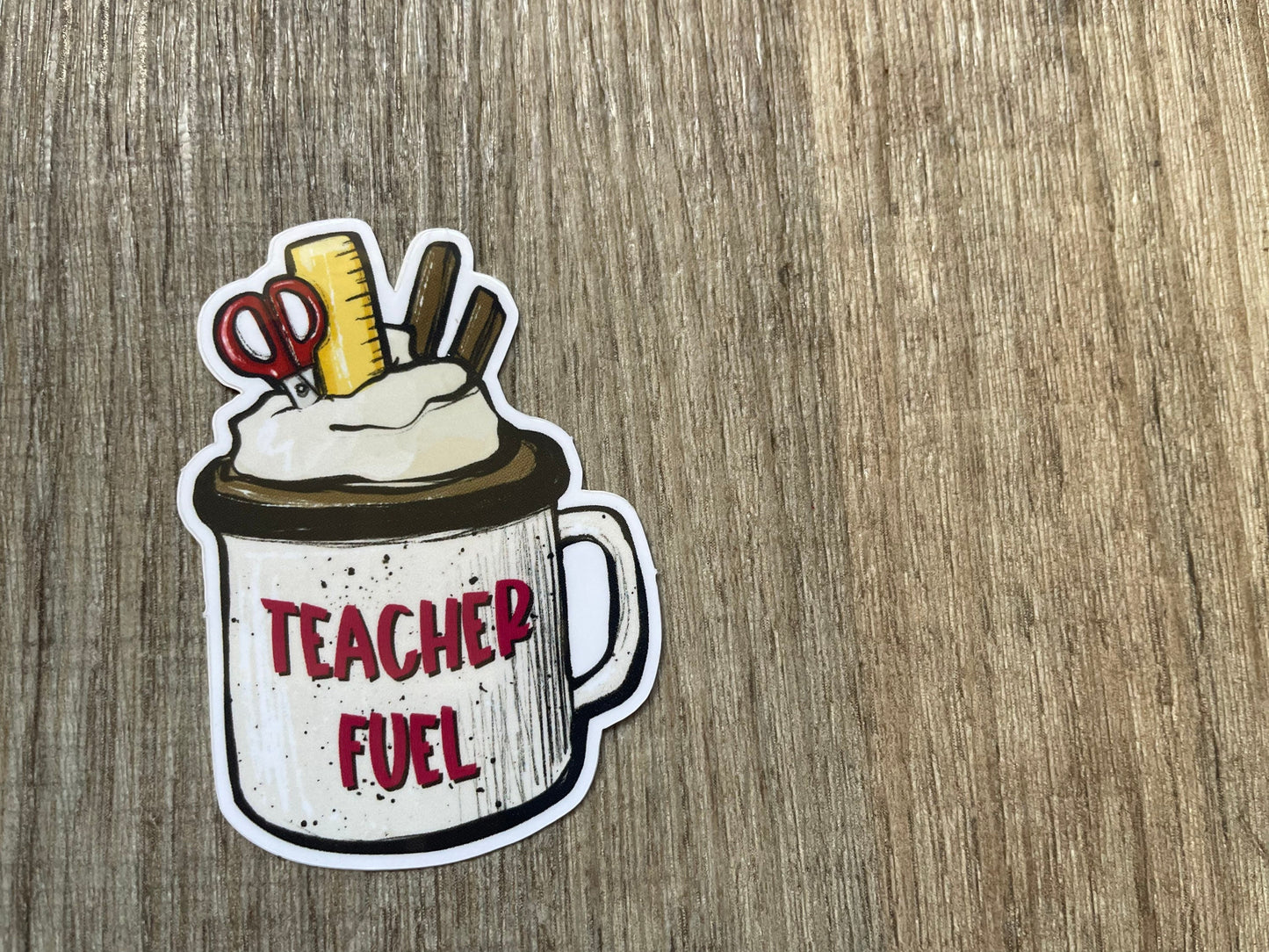 Teacher Fuel | Vinyl Decal