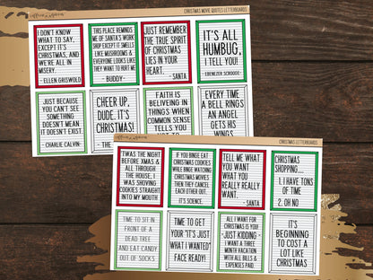 Christmas Letterboards