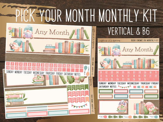 Book Gnomes | Pick Your Month Monthly