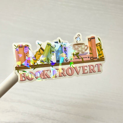 Booktrovert | Waterproof Vinyl Decal