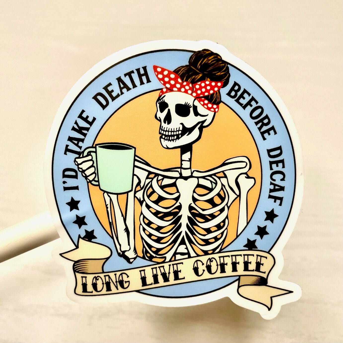 Long Live Coffee | Waterproof Vinyl Decal